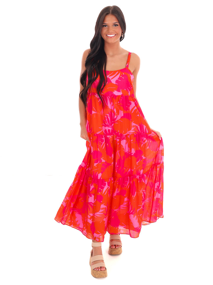 Nice to See You Floral Maxi Dress