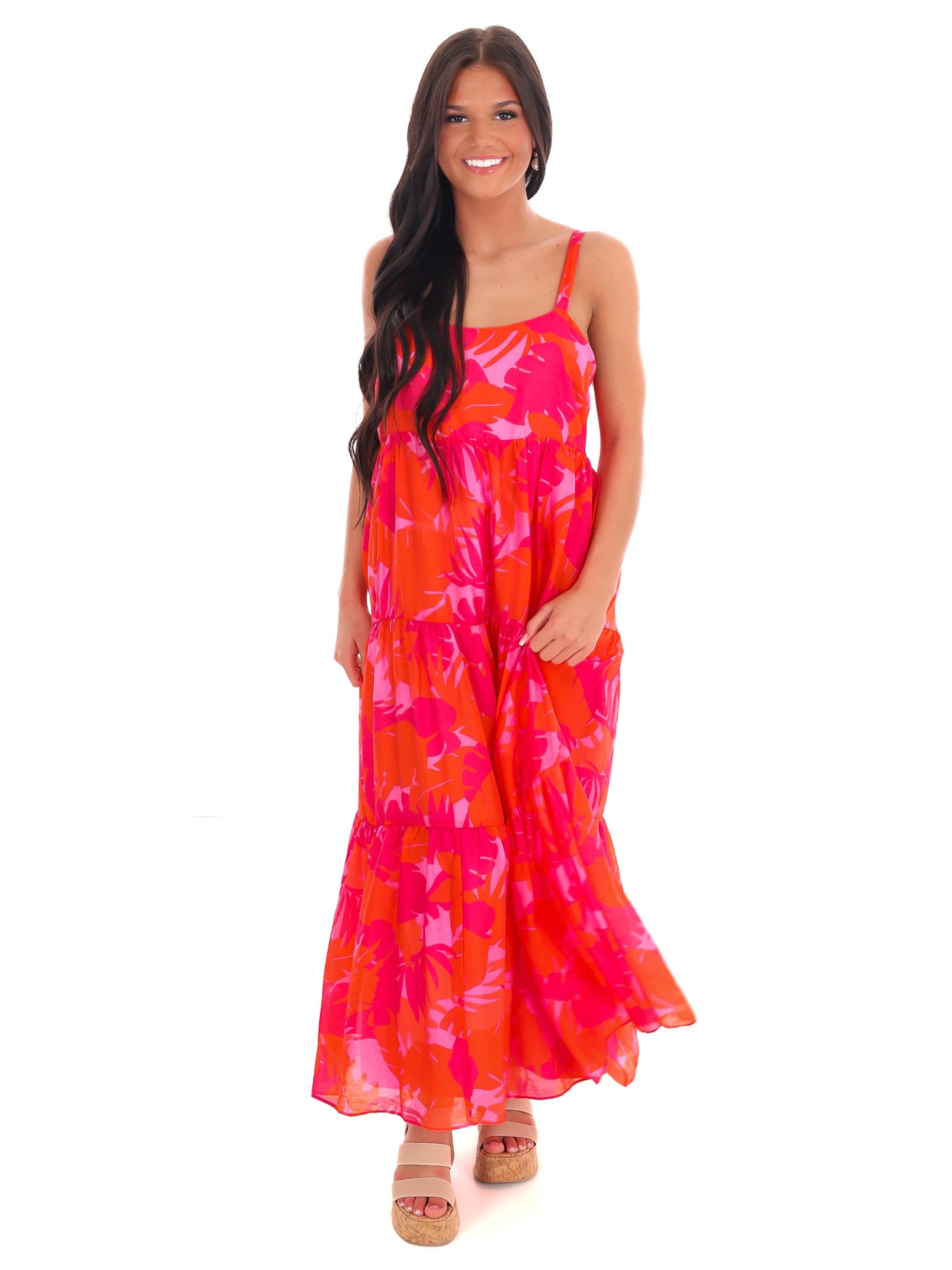 Nice to See You Floral Maxi Dress