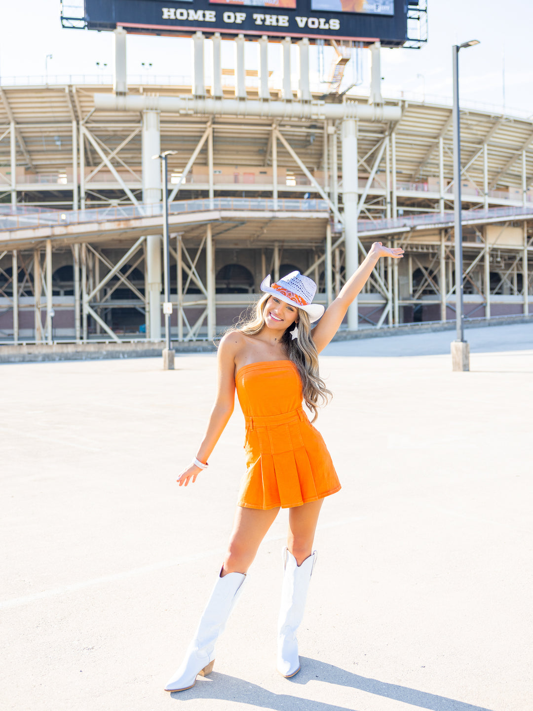 denim gameday dress On the Horizon Denim Mini Dress