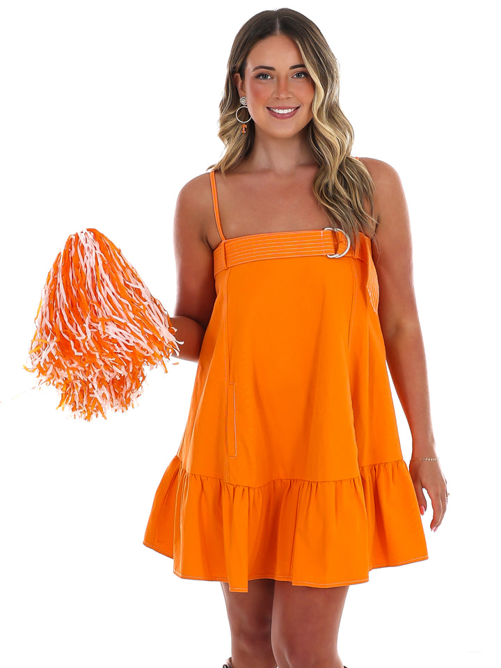 Eye on the Prize Denim Mini Dress