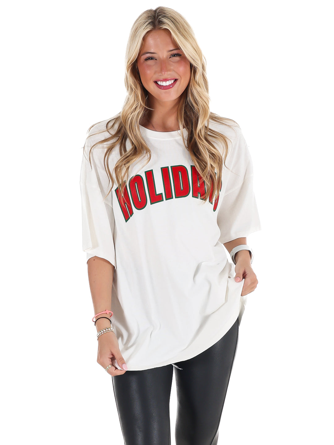 Holidays Oversized Tee