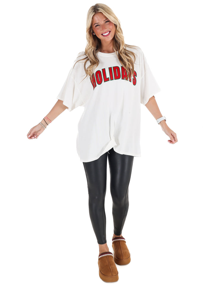 Holidays Oversized Tee