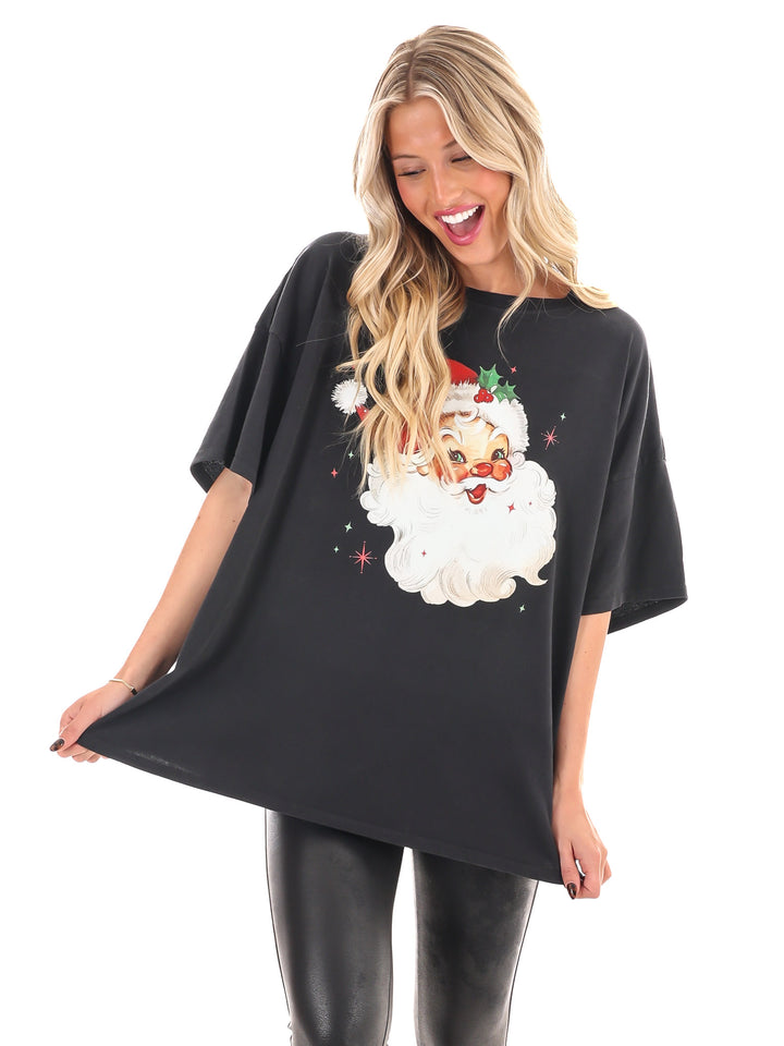 Jolly Saint Nick Oversized Tee