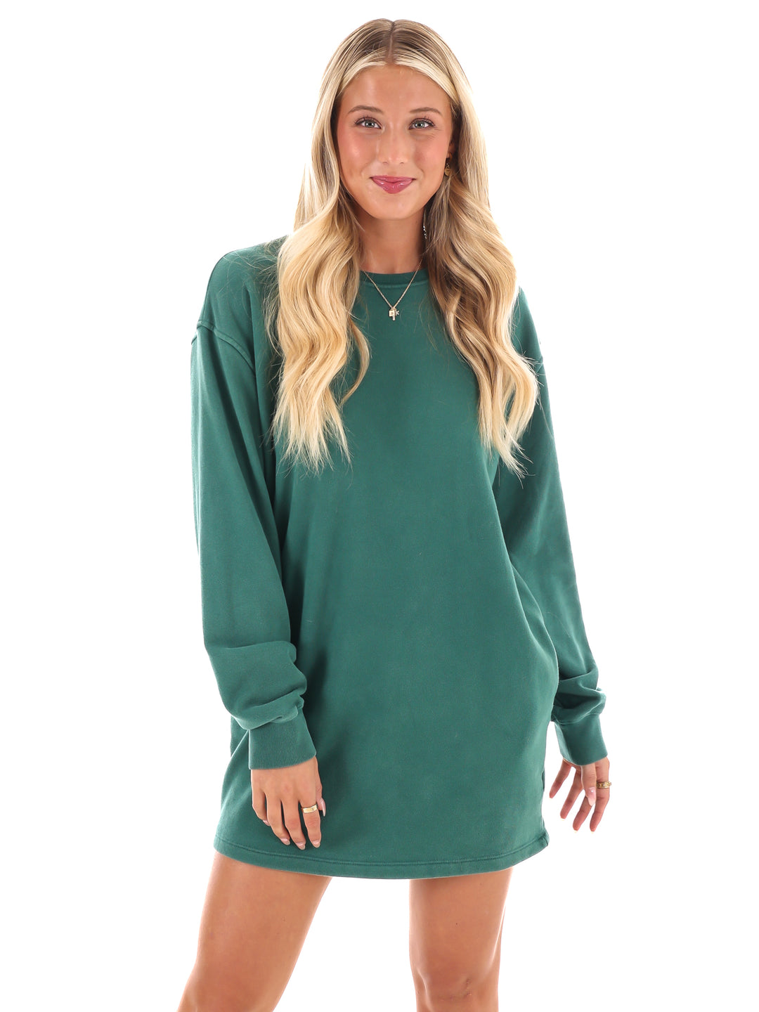 Relaxed Fit Sweatshirt Dress