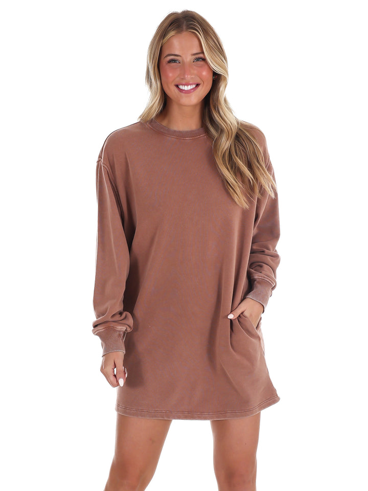 The Horizon Oversized Sweatshirt Dress