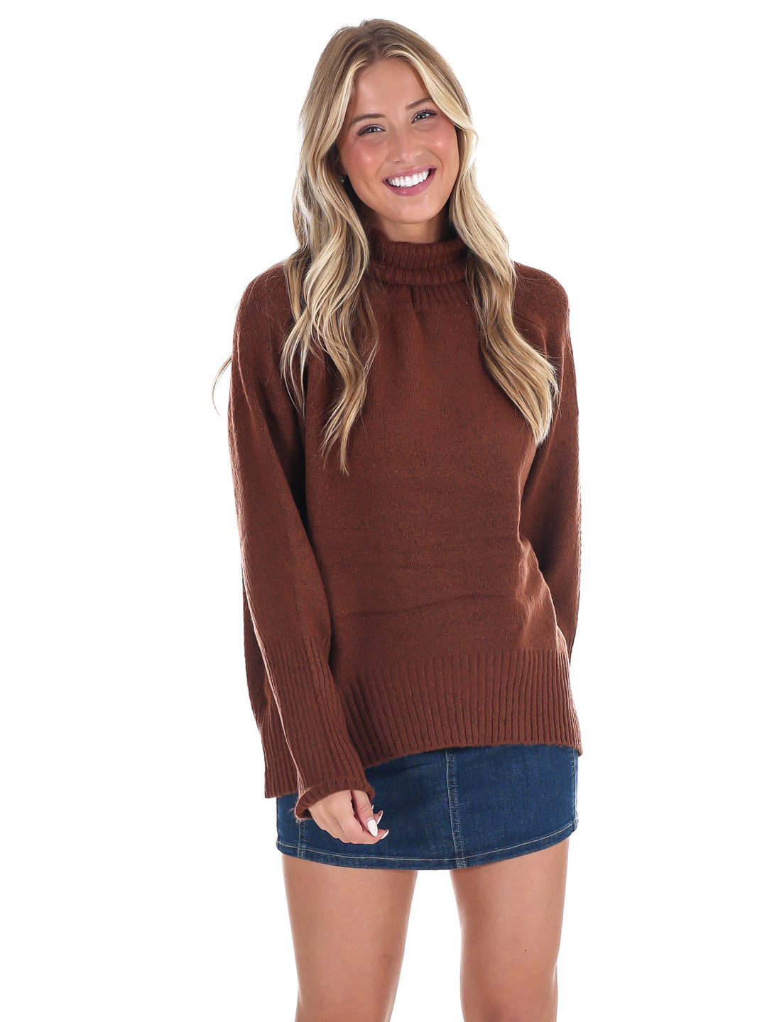 Highland Oversized Turtleneck Sweater