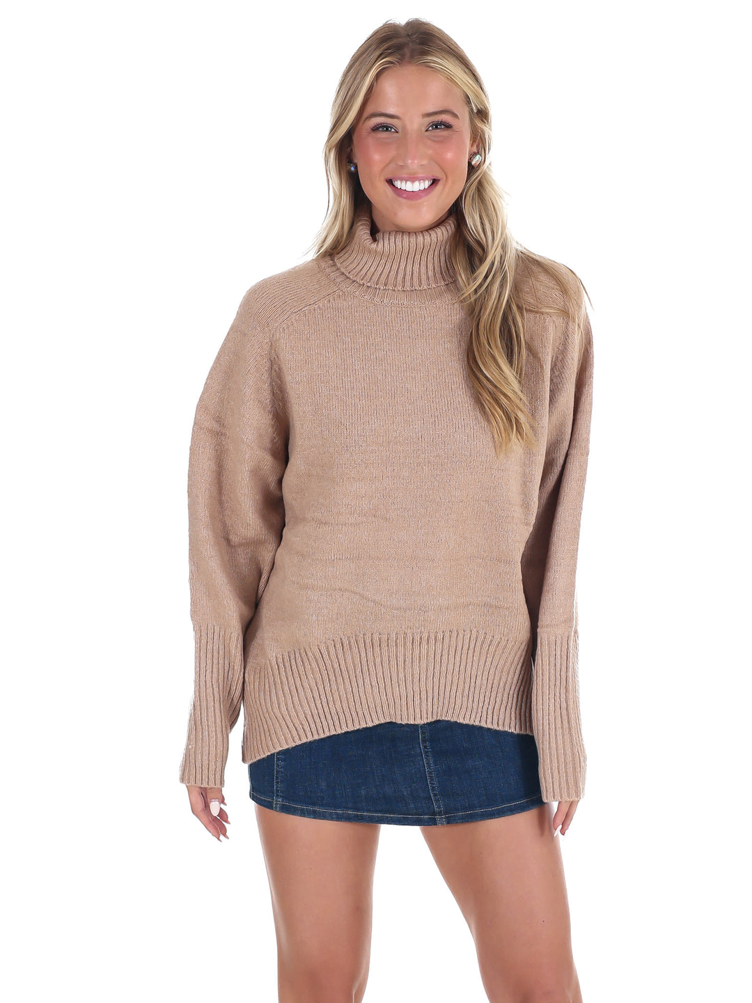 Highland Oversized Turtleneck Sweater