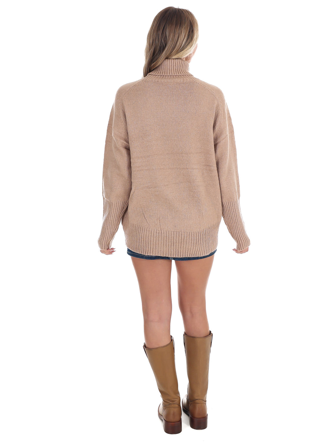 Highland Oversized Turtleneck Sweater