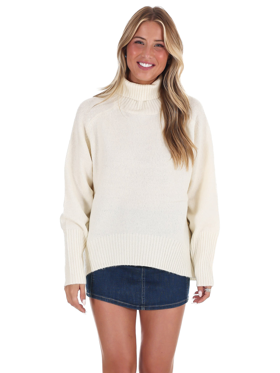 Highland Oversized Turtleneck Sweater