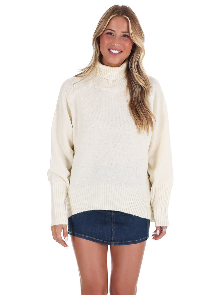 Highland Oversized Turtleneck Sweater