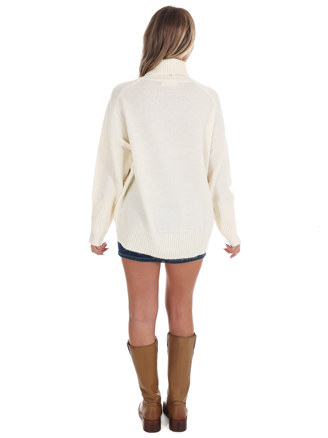 Highland Oversized Turtleneck Sweater