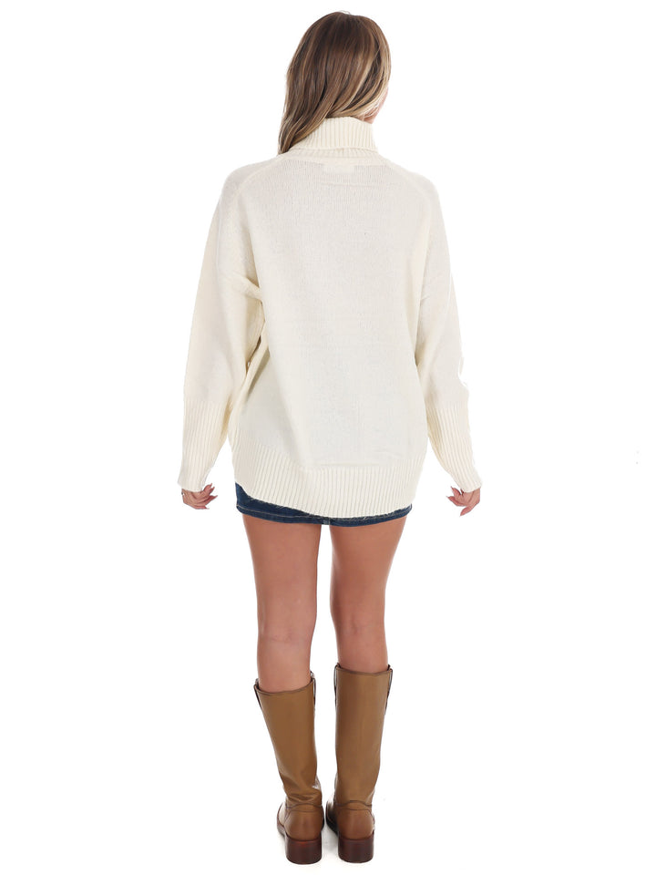 Highland Oversized Turtleneck Sweater