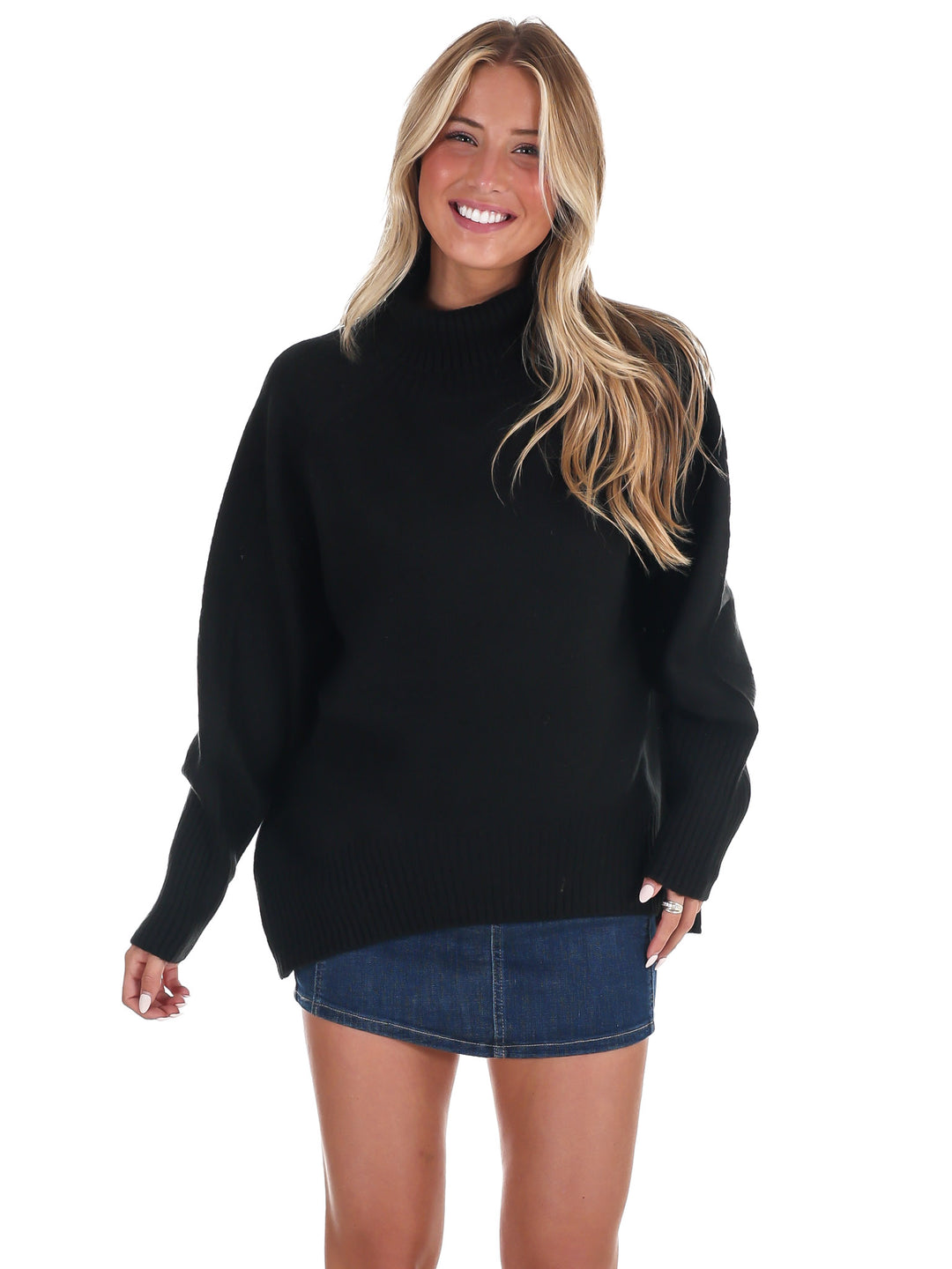 Highland Oversized Turtleneck Sweater