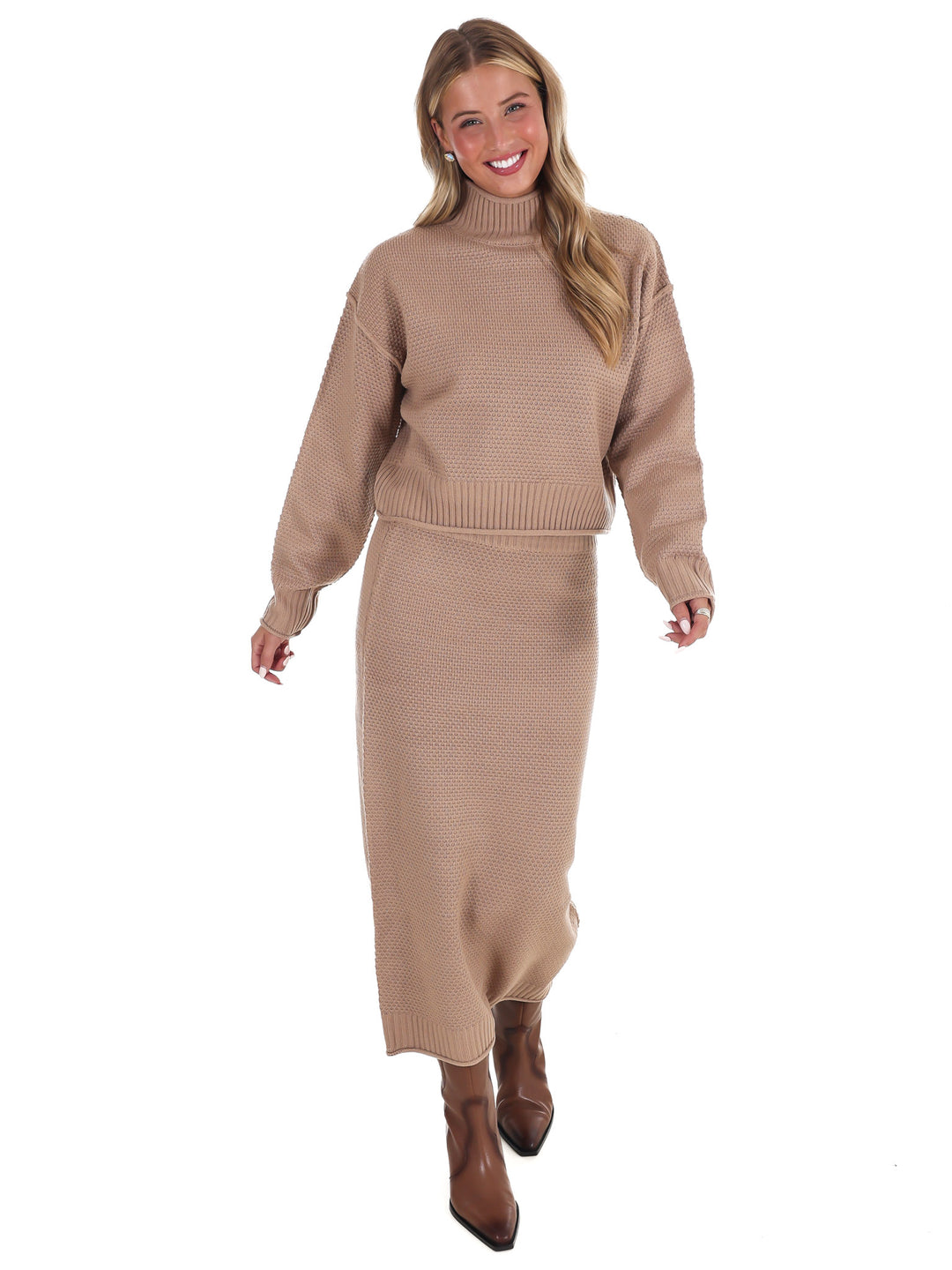 Chalet Sweater Skirt Set