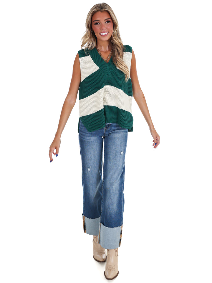 Market Days V-Neck Sweater