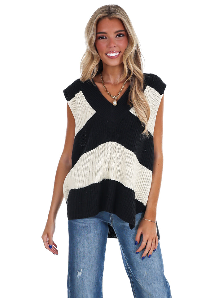 Market Days V-Neck Sweater