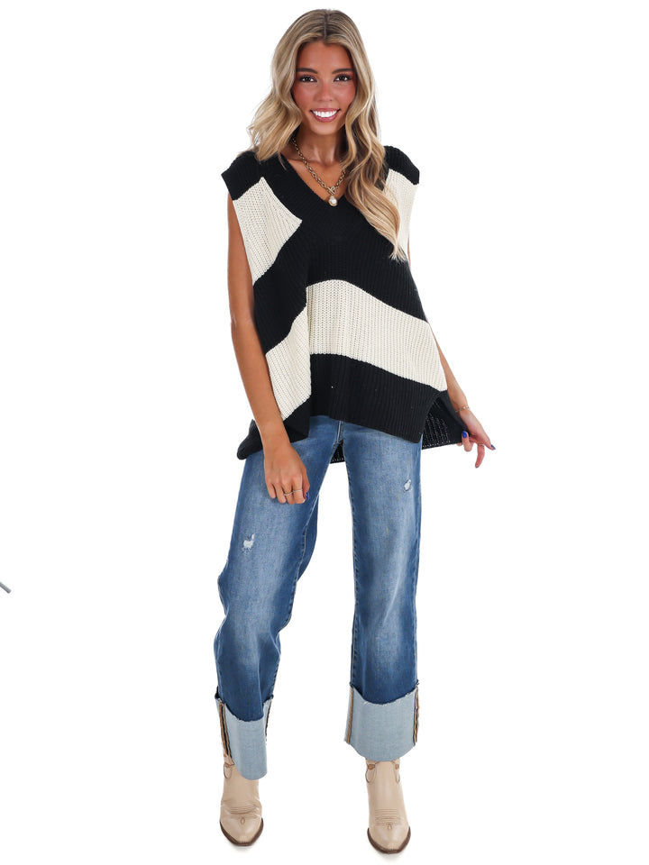 Market Days V-Neck Sweater