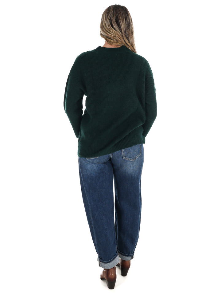 Oversized Button Up Cozy Cardigan Doorbuster