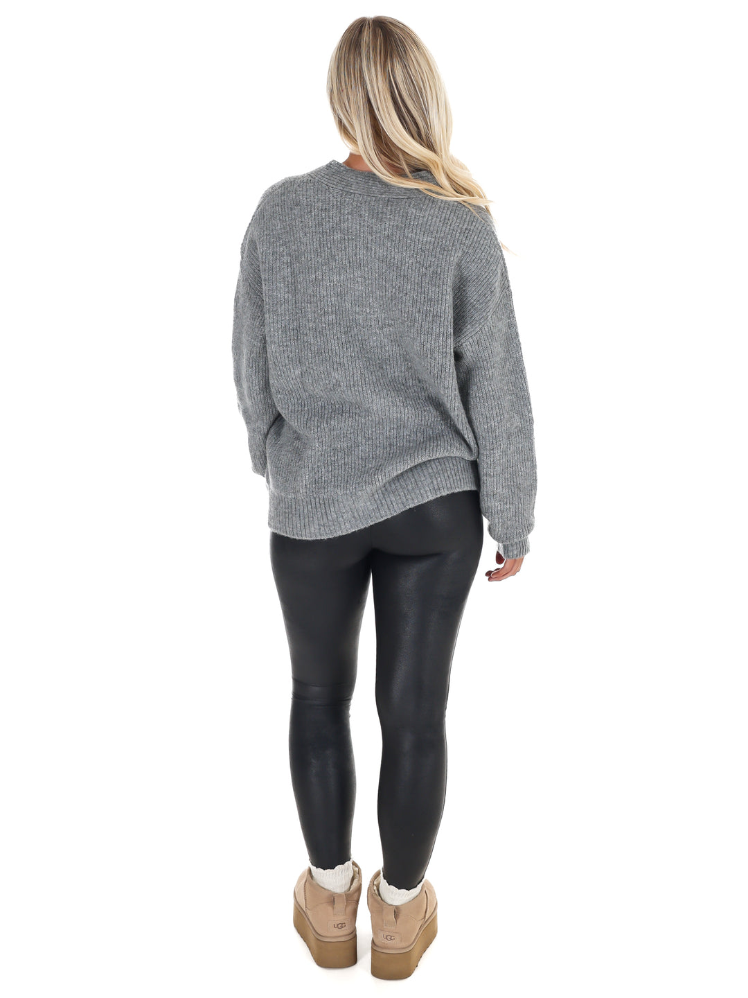 Oversized Button Up Cozy Cardigan Doorbuster