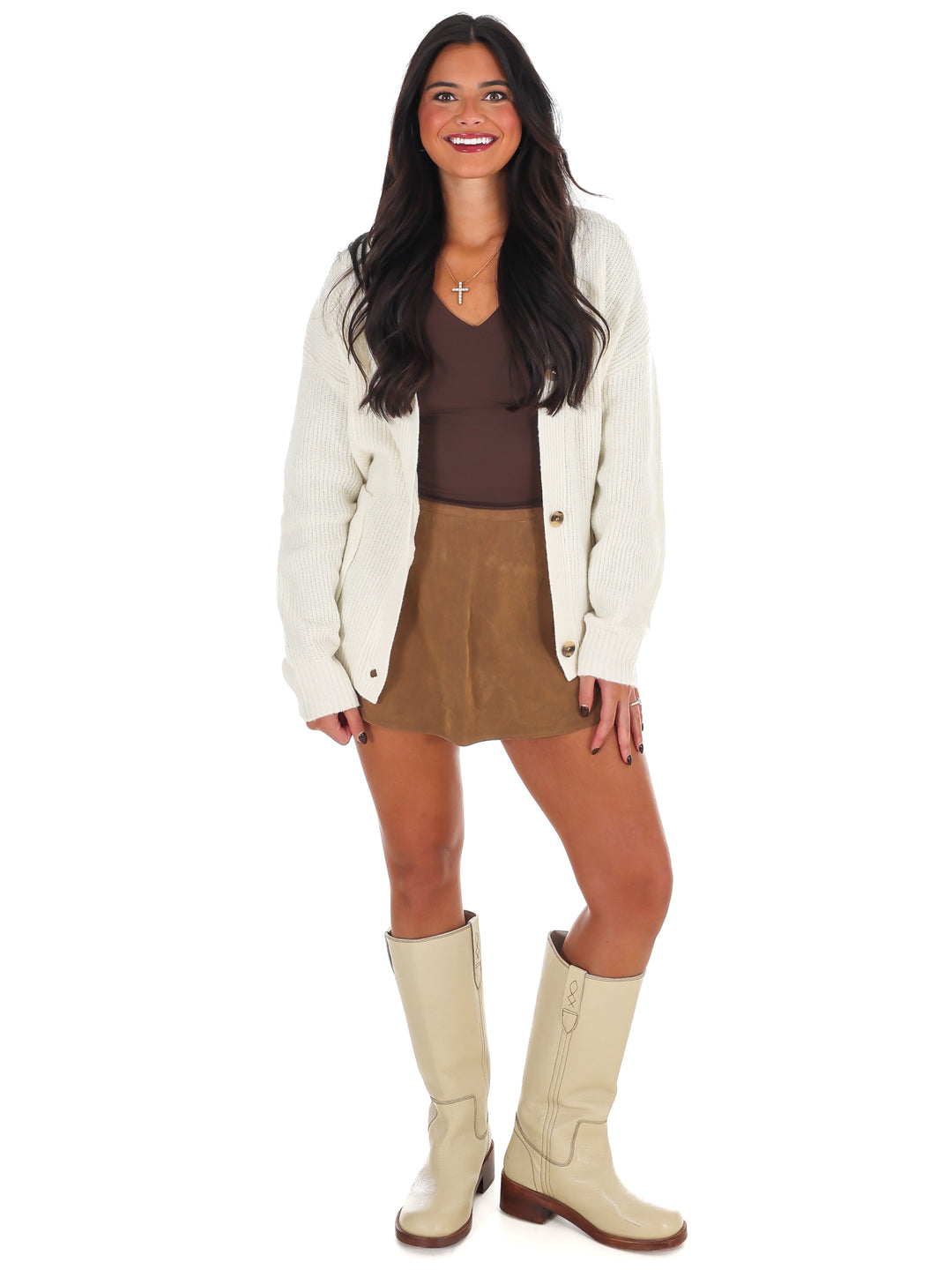 Oversized Button Up Cozy Cardigan Doorbuster