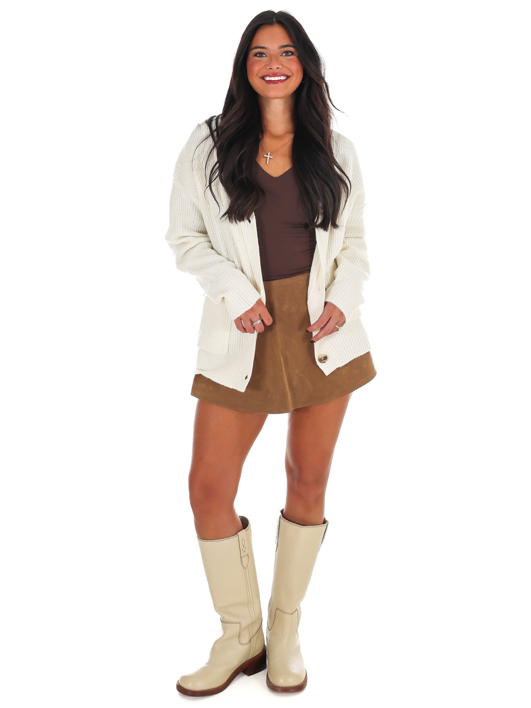 Oversized Button Up Cozy Cardigan Doorbuster