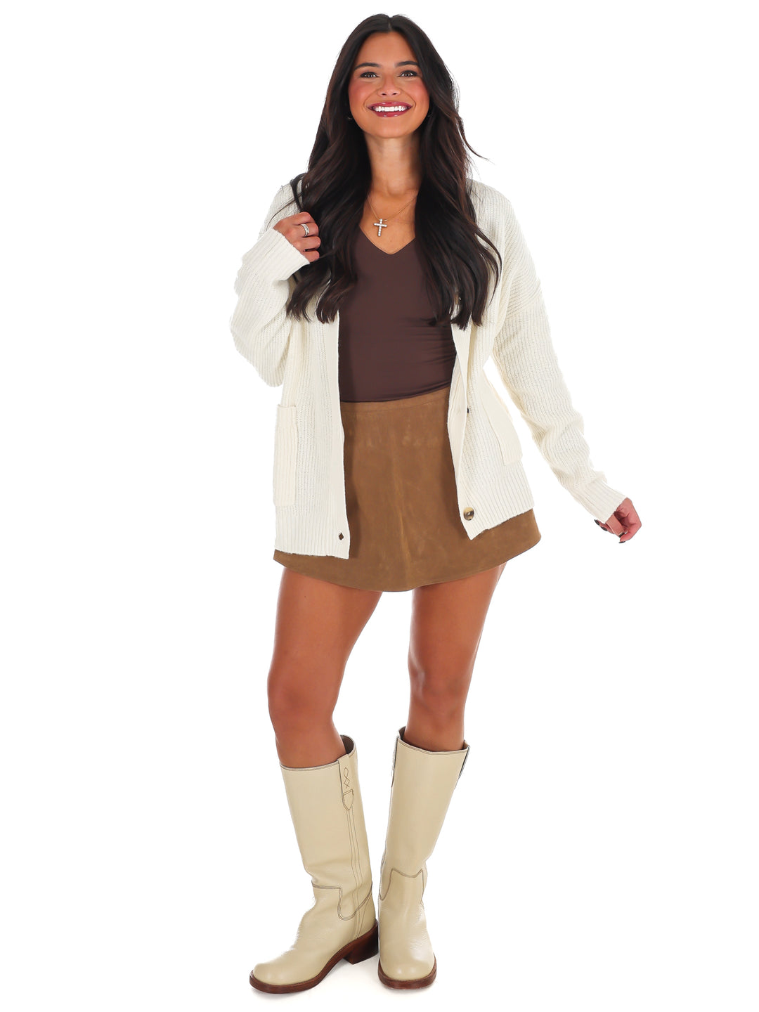 Oversized Button Up Cozy Cardigan Doorbuster