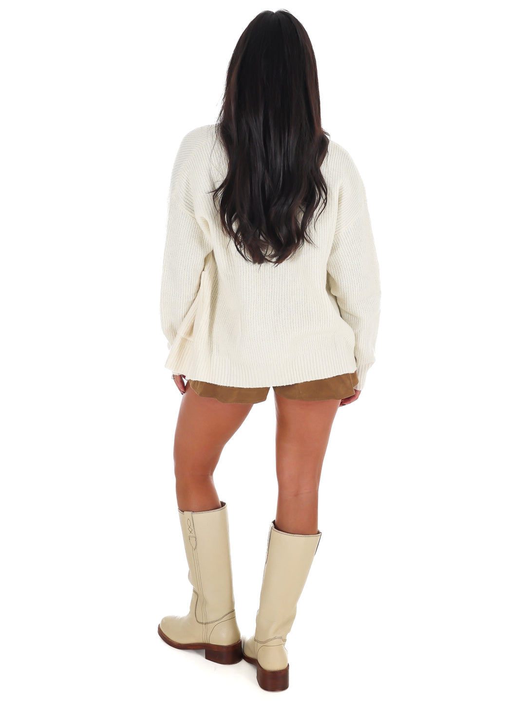 Oversized Button Up Cozy Cardigan Doorbuster