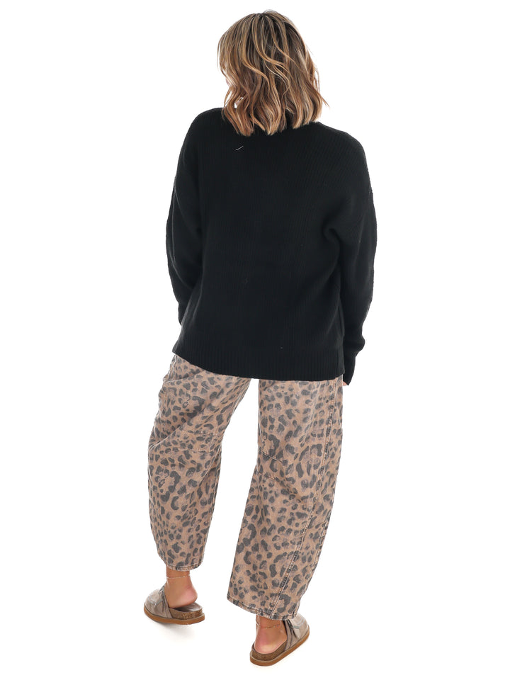 Oversized Button Up Cozy Cardigan Doorbuster