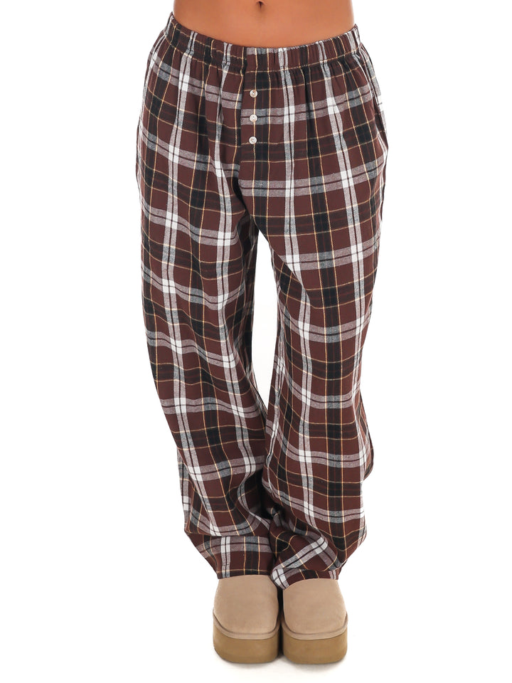 Plaid Lounge Pants Doorbuster