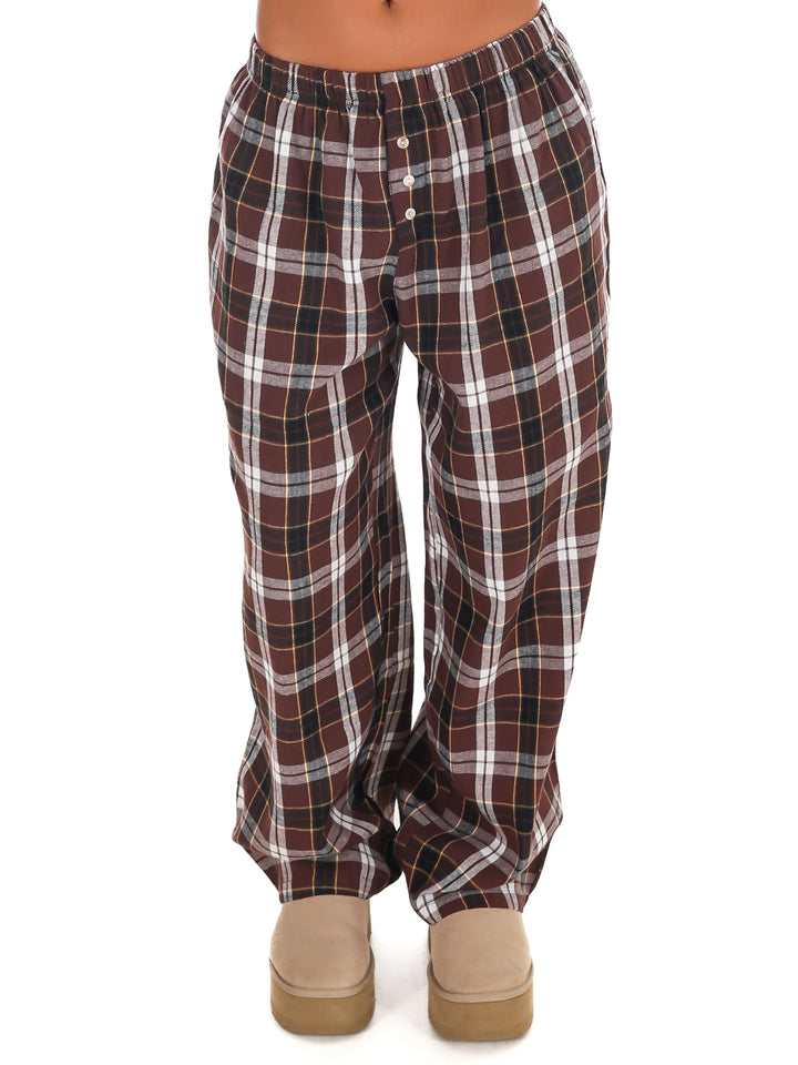 Plaid Lounge Pants Doorbuster