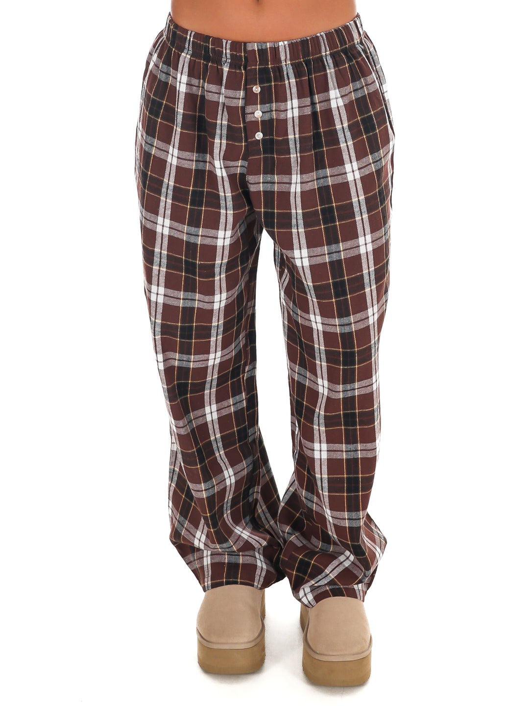 Plaid Lounge Pants Doorbuster