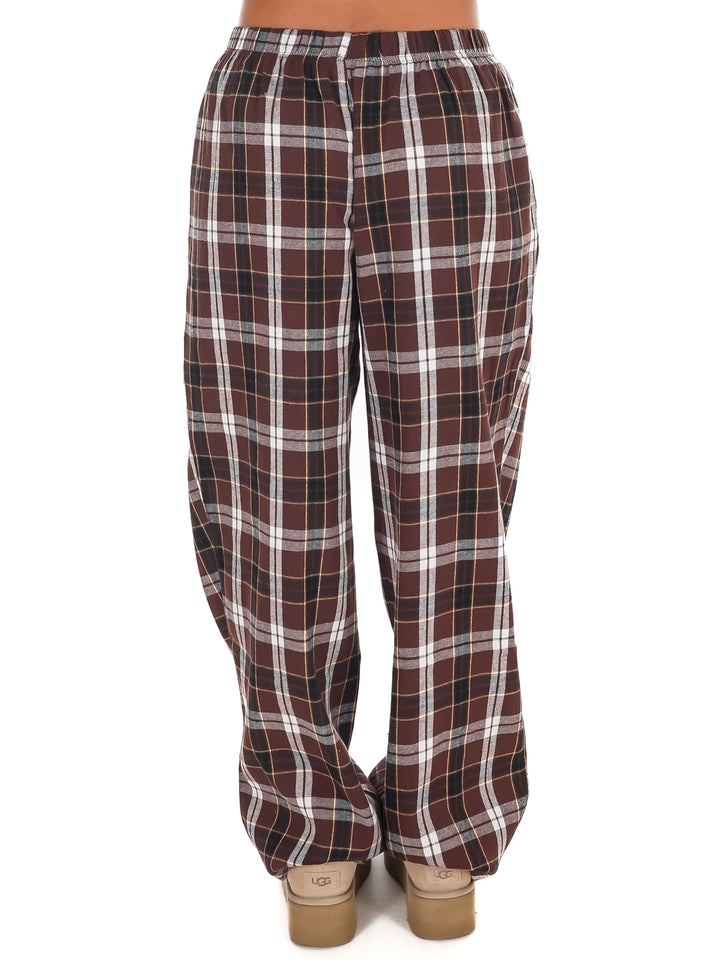 Plaid Lounge Pants Doorbuster