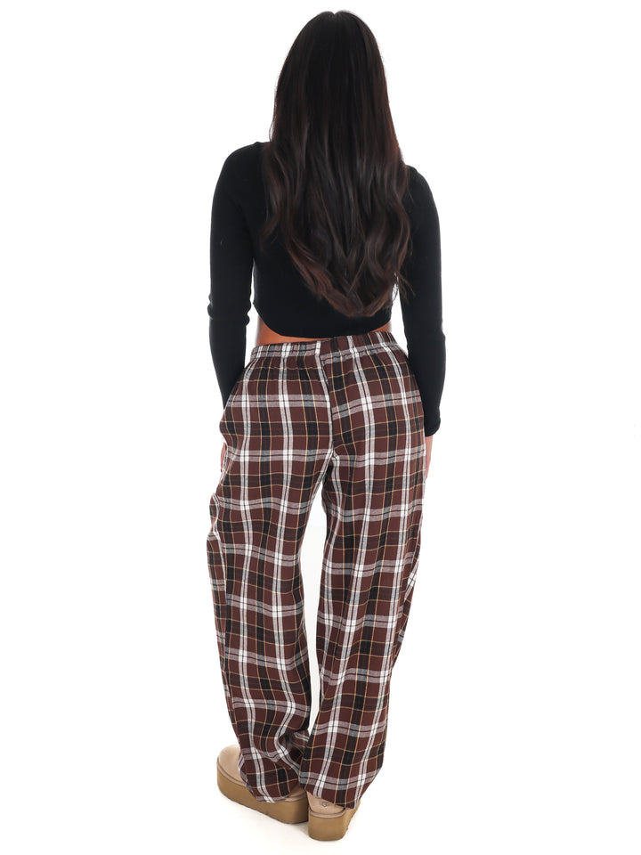Plaid Lounge Pants Doorbuster