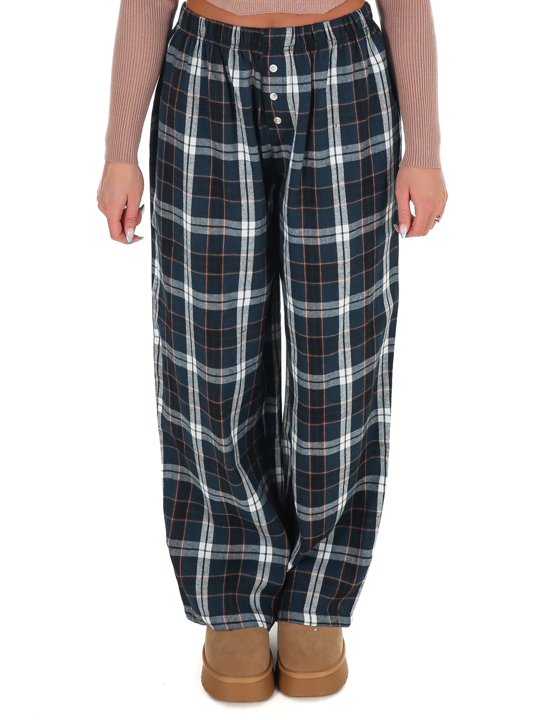Plaid Lounge Pants Doorbuster