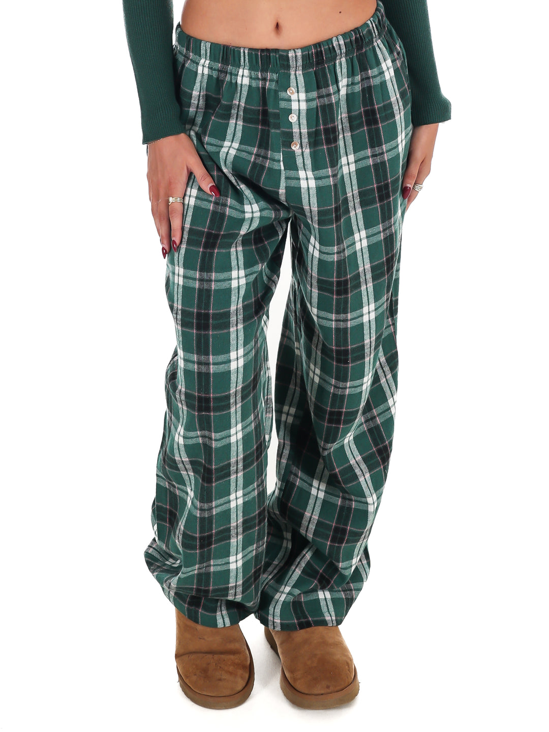 Plaid Lounge Pants Doorbuster