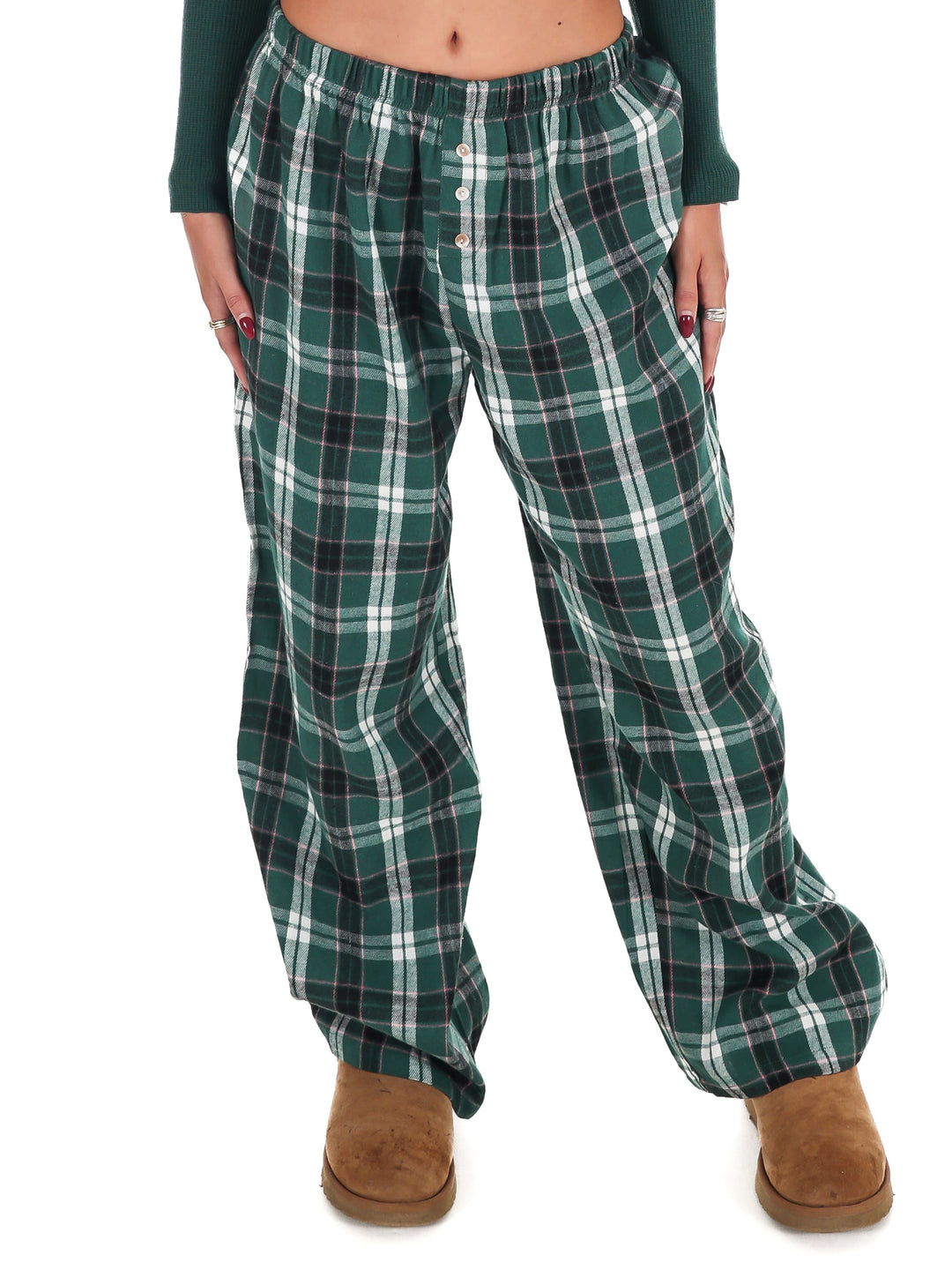 Plaid Lounge Pants Doorbuster
