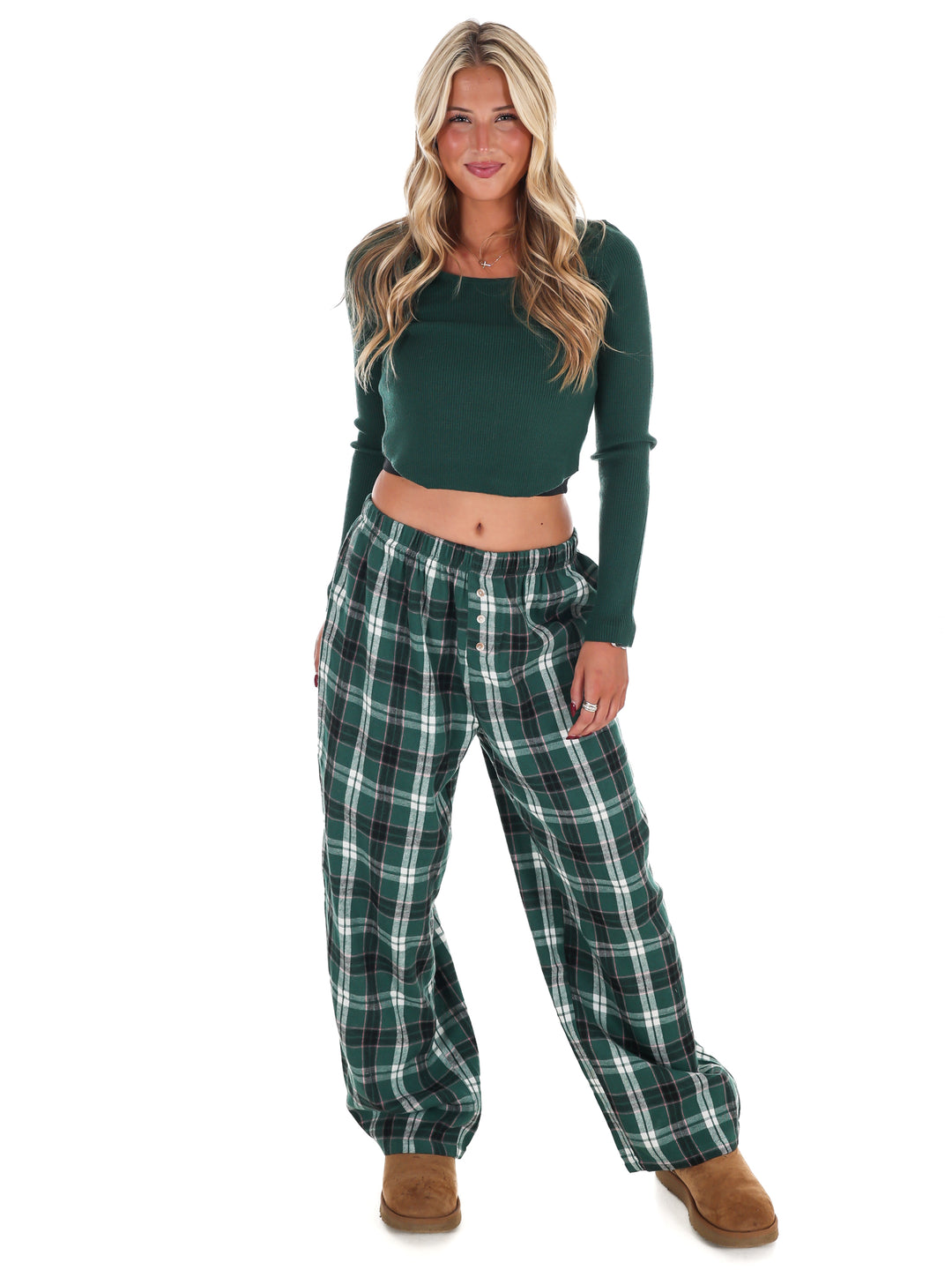 Plaid Lounge Pants Doorbuster