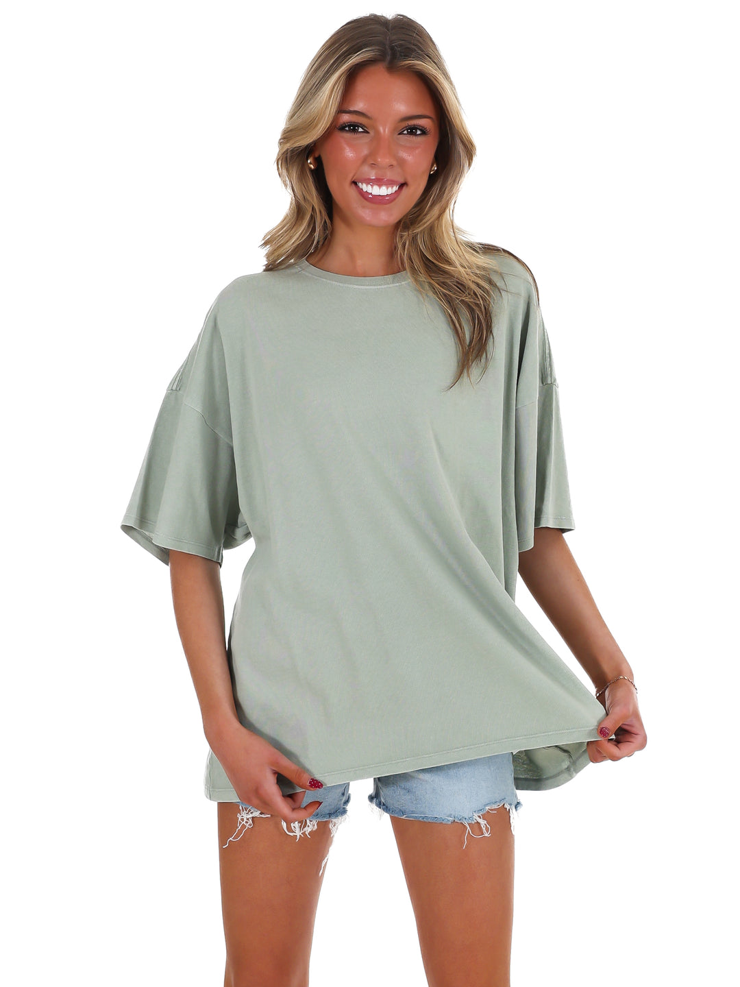 Washed Comfort Oversized Tee