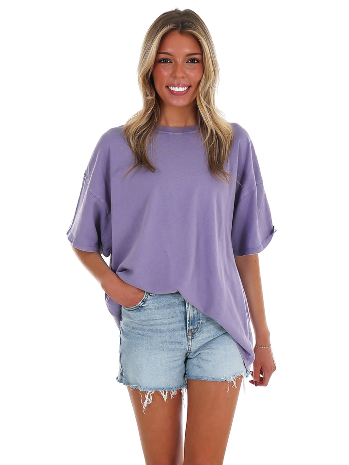 Washed Comfort Oversized Tee