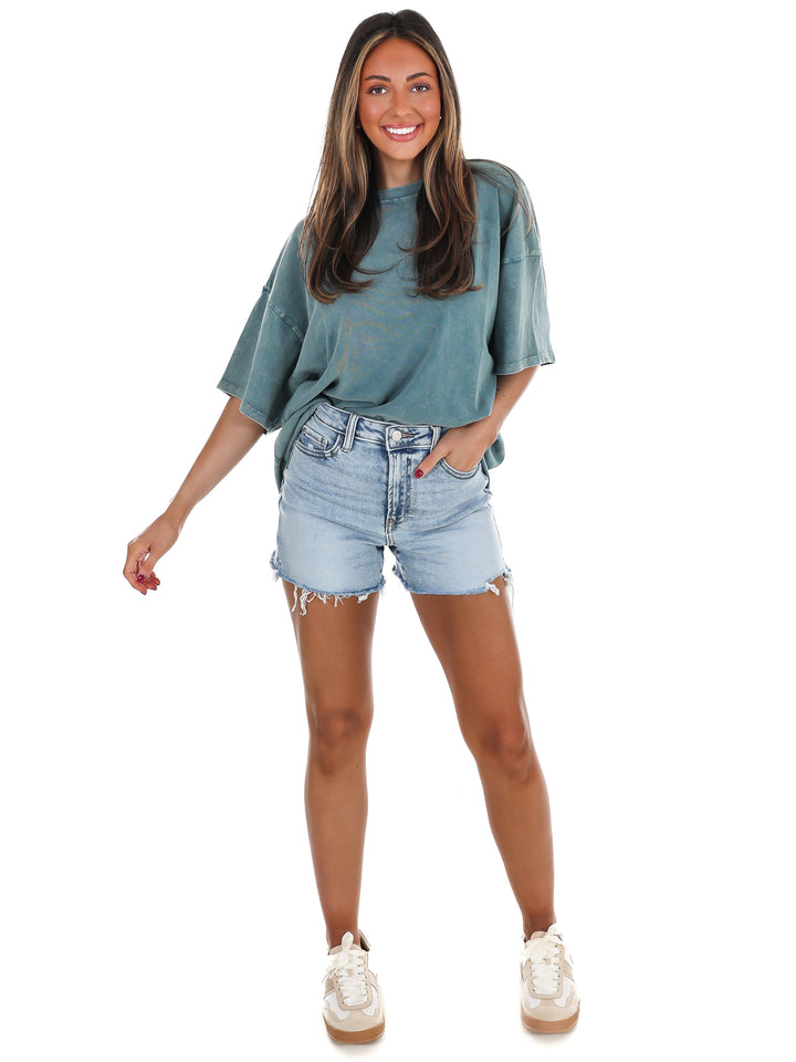 Washed Comfort Oversized Tee