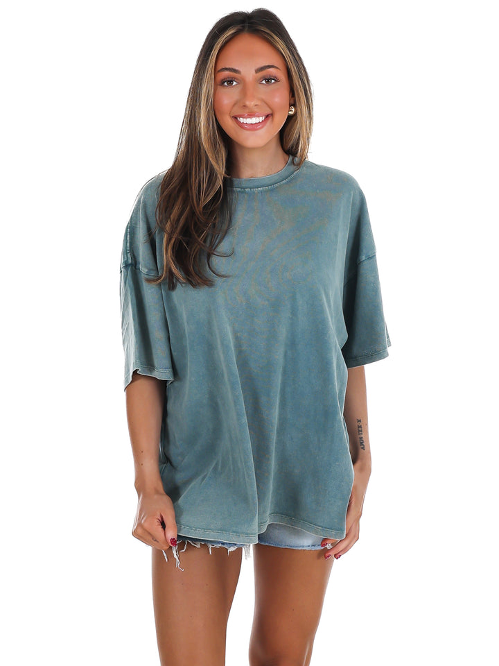 Washed Comfort Oversized Tee