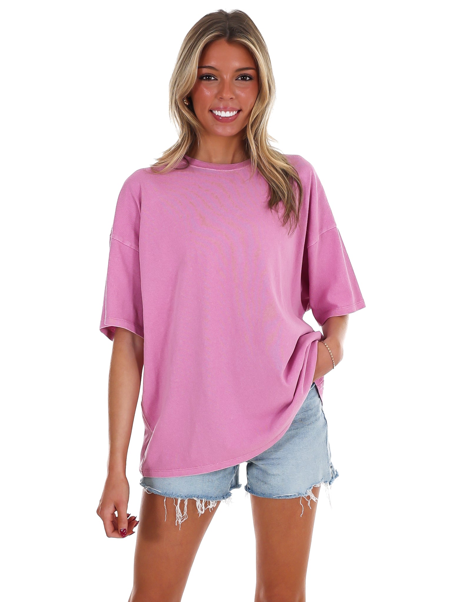 Washed Comfort Oversized Tee – Josie's Boutique