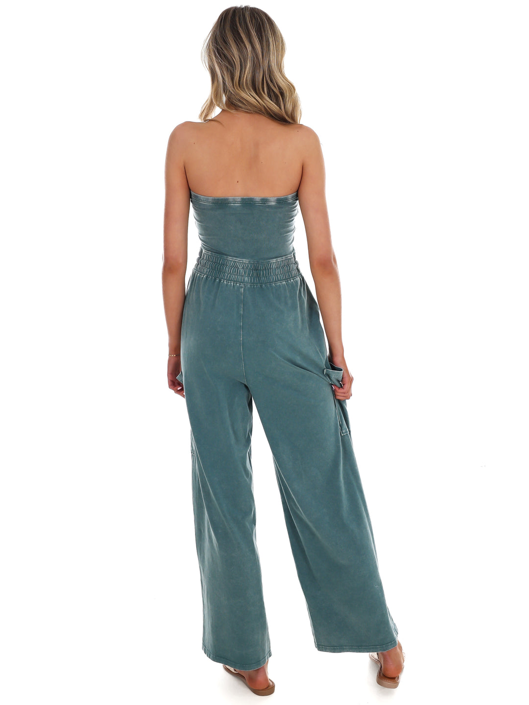 Rule the World Strapless Jumpsuit