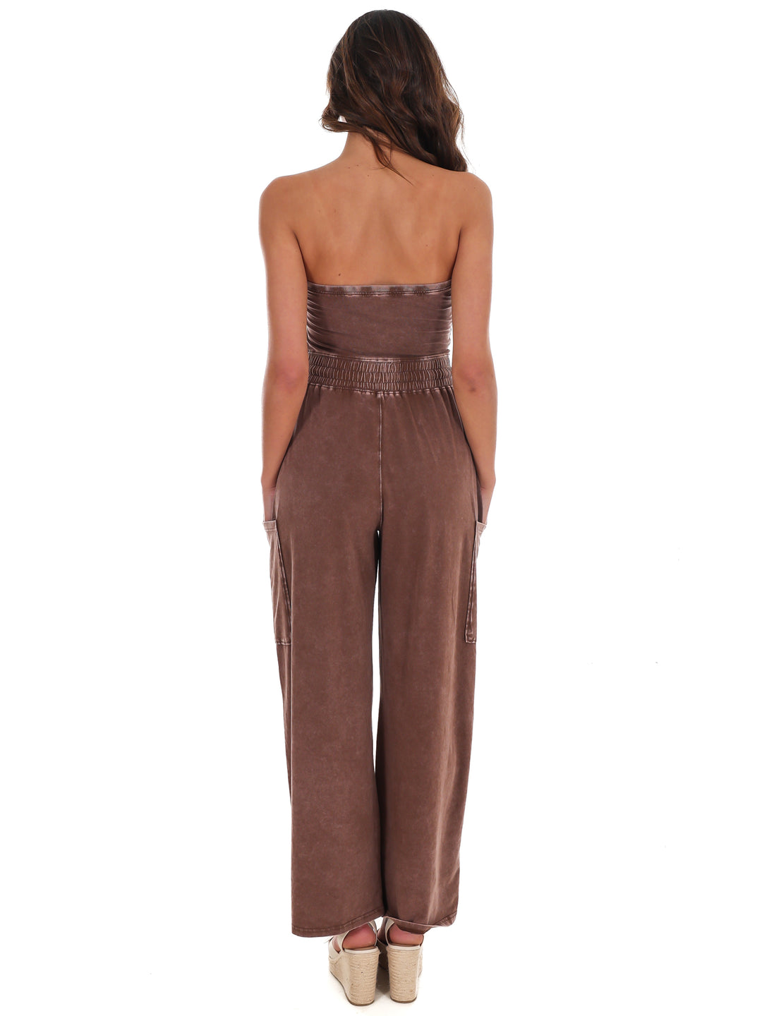 Rule the World Strapless Jumpsuit