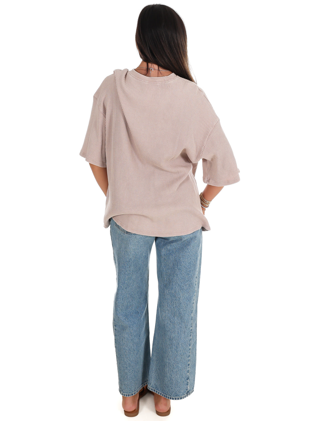 The Go-To Waffle Knit Tee