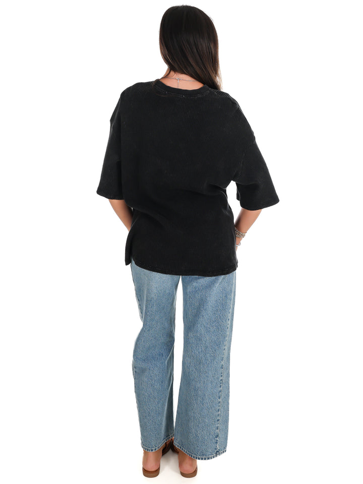 The Go-To Waffle Knit Tee