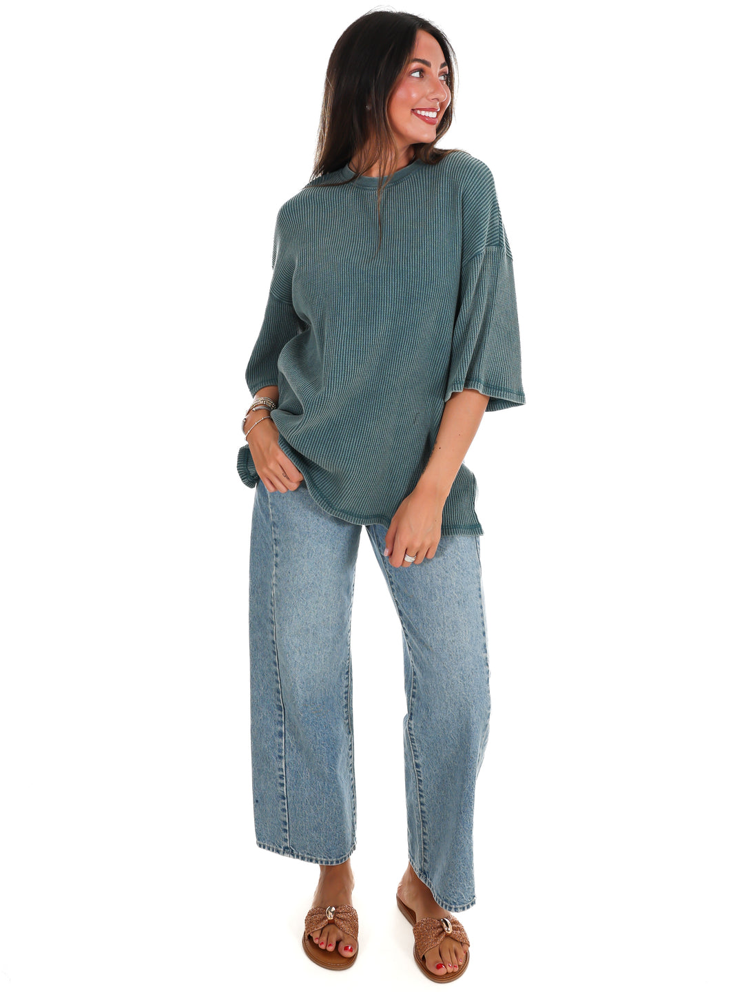 The Go-To Waffle Knit Tee