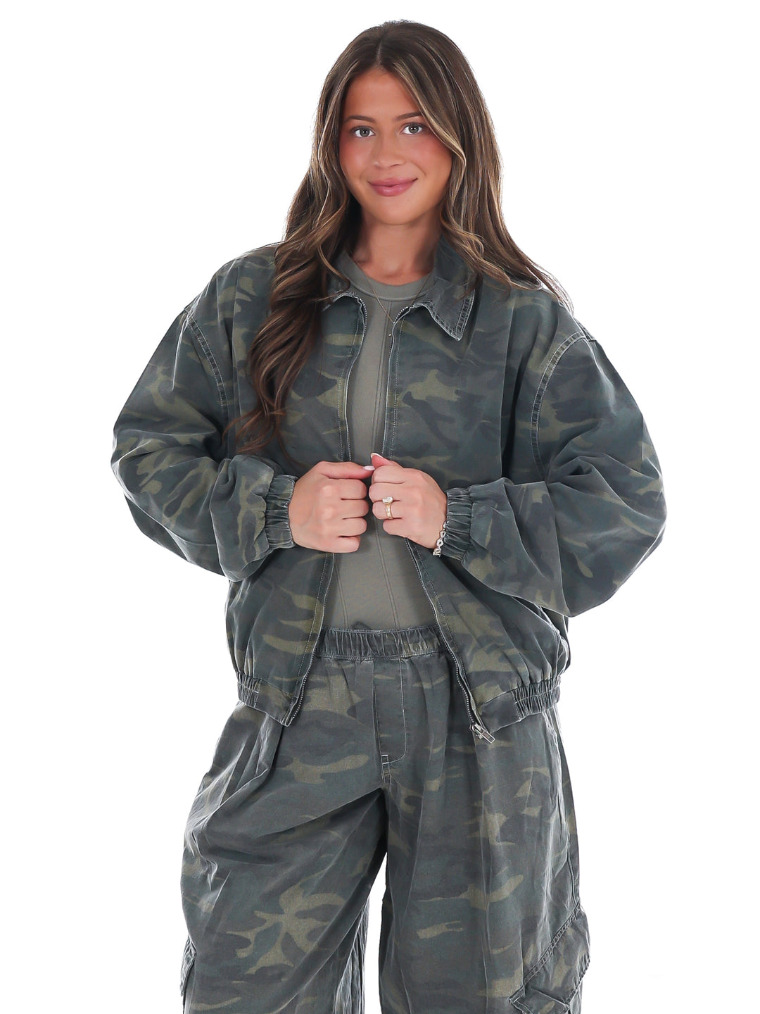 Briar Camo Zip-Up Jacket