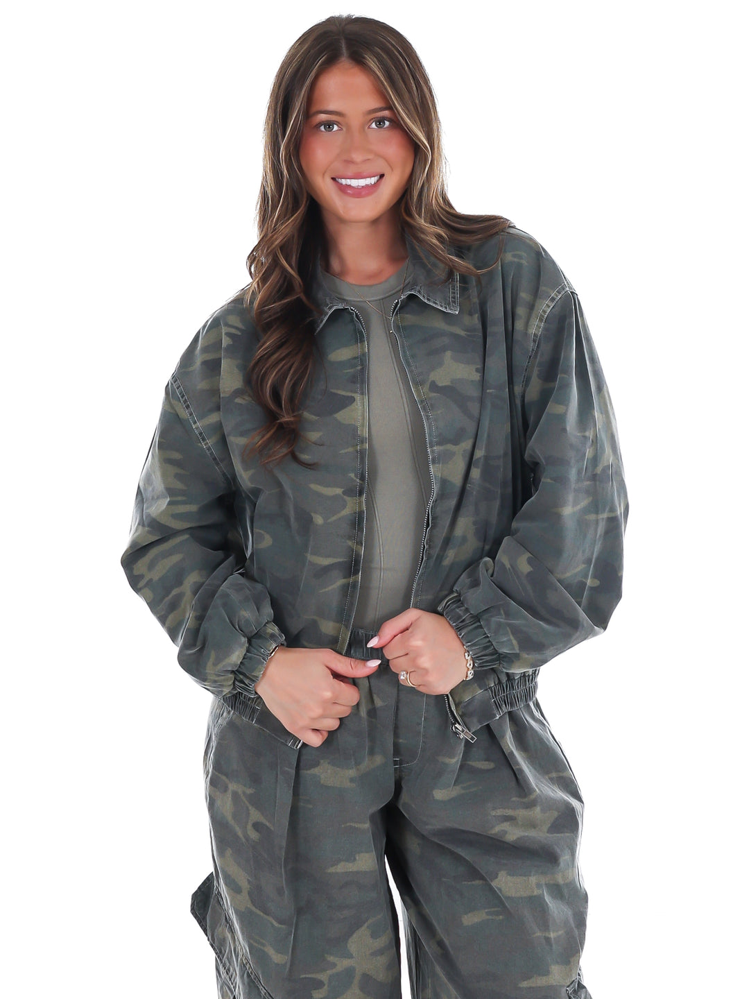 Briar Camo Zip-Up Jacket