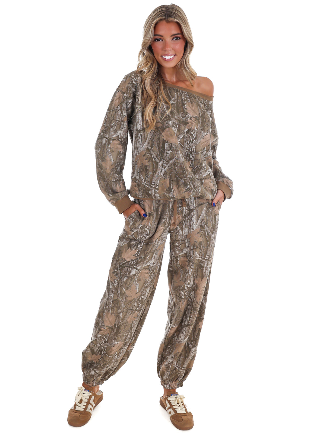 Backwoods Camo Two Piece Set